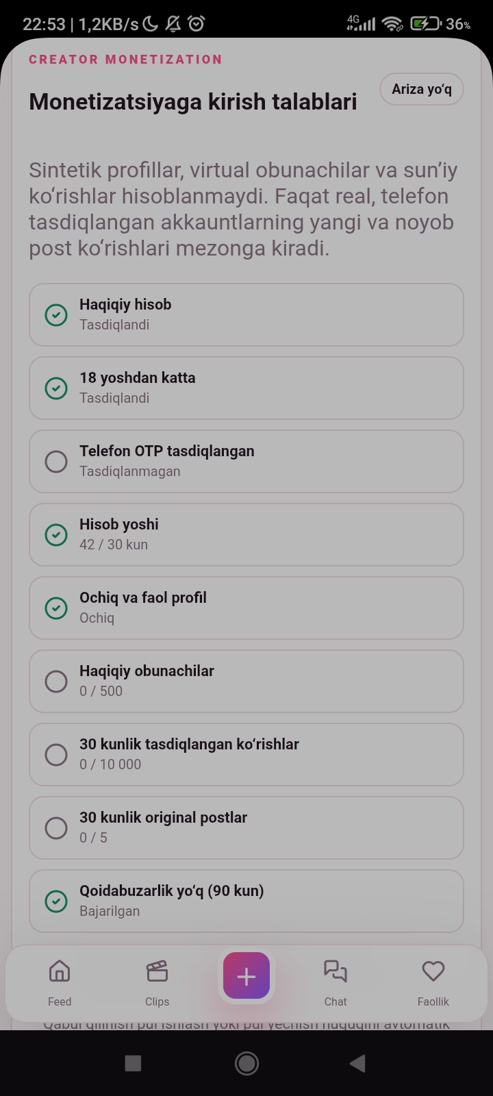 We had added new section is that, Monetization for Content Creators